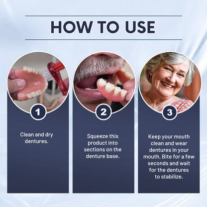 DenturLock™ | Premium Adhesive Cream