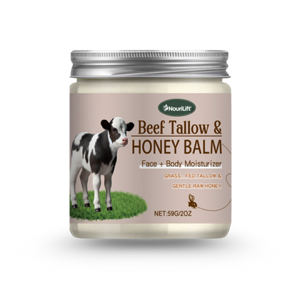 NouriLift™ | Beef Tallow & Manuka Honey Balm for Skin Firming