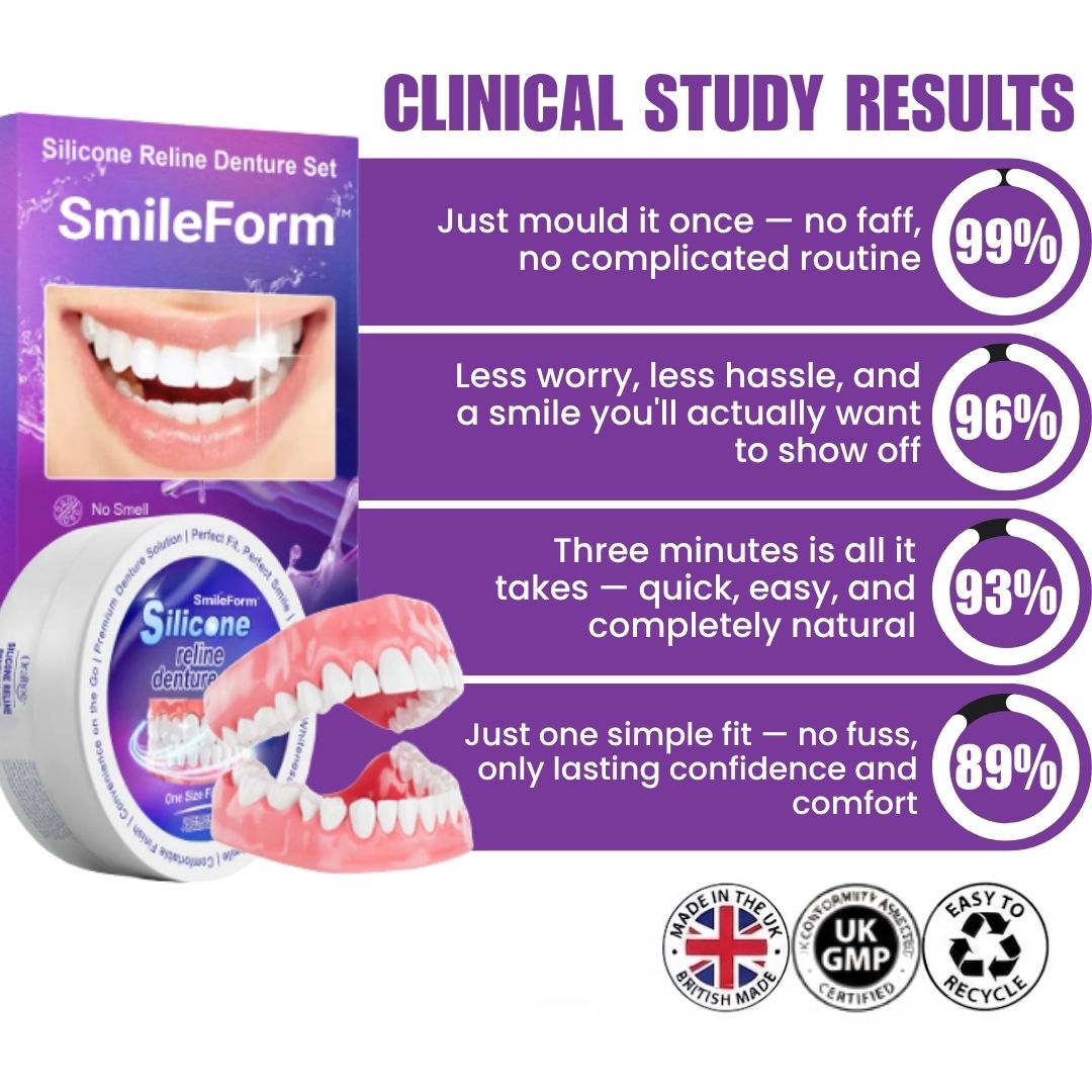 SmileForm™ | Silicone Reline Denture Set