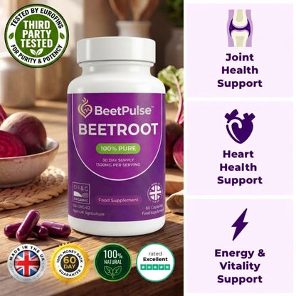 BeetPulse™ | Organic Beetroot Capsule