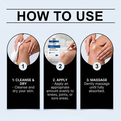 RelieveCream™ | Magnesium Chloride Cream for Relief and Recovery