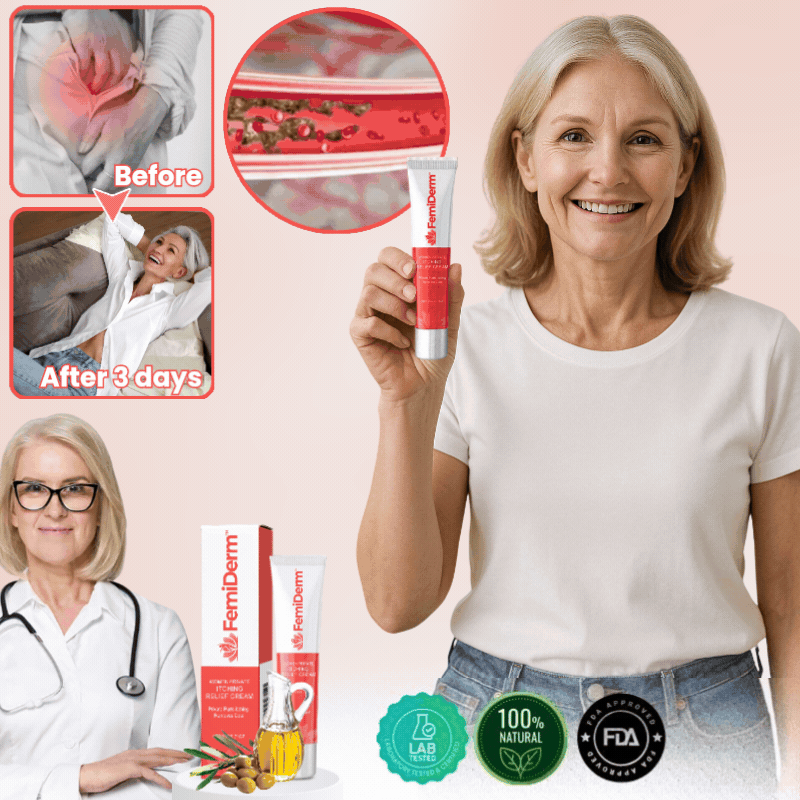 FemiDerm™ | Private Itching Relief Cream for Women