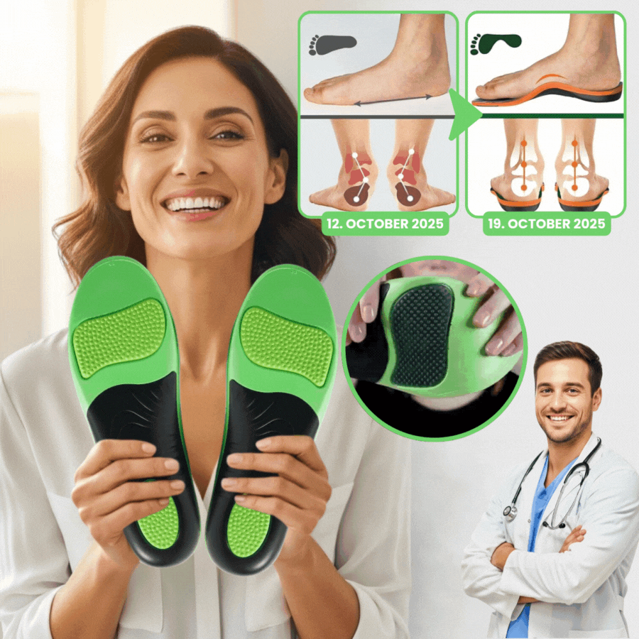 MediSole™ Insoles | Relieve Foot Pain and Improve Balance by 92% in Just 7 Days!