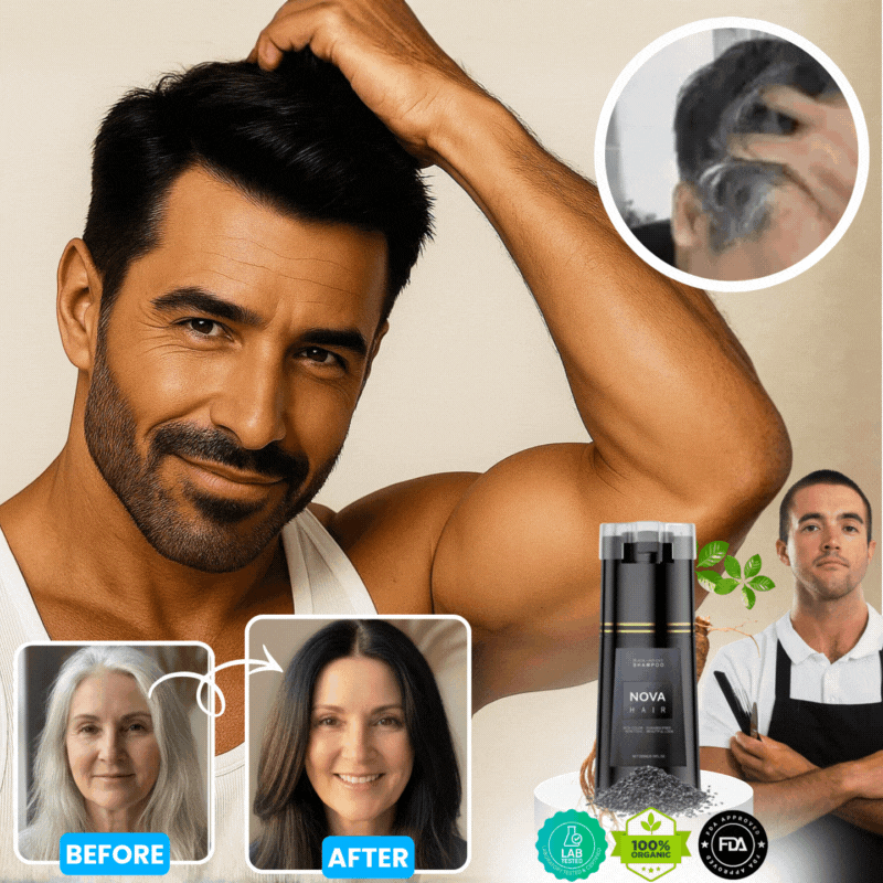 NovaHair™ 10-Minute Colour Wash | Bring Your Hair Colour Back to Life – Right in the Shower!