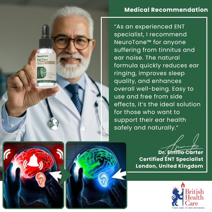 NeuroTone™ | Natural Ear Care Drops