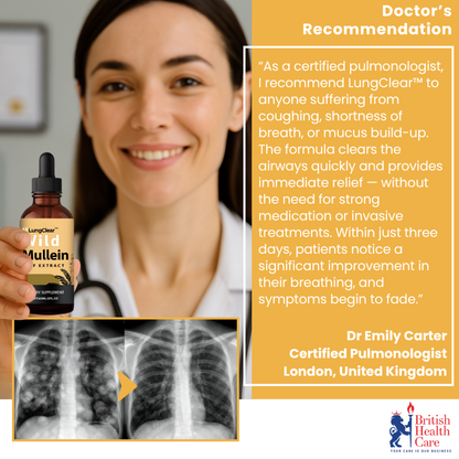 LungClear™ | Eliminate 98% of mucus and breathe freely again in just 3 days!