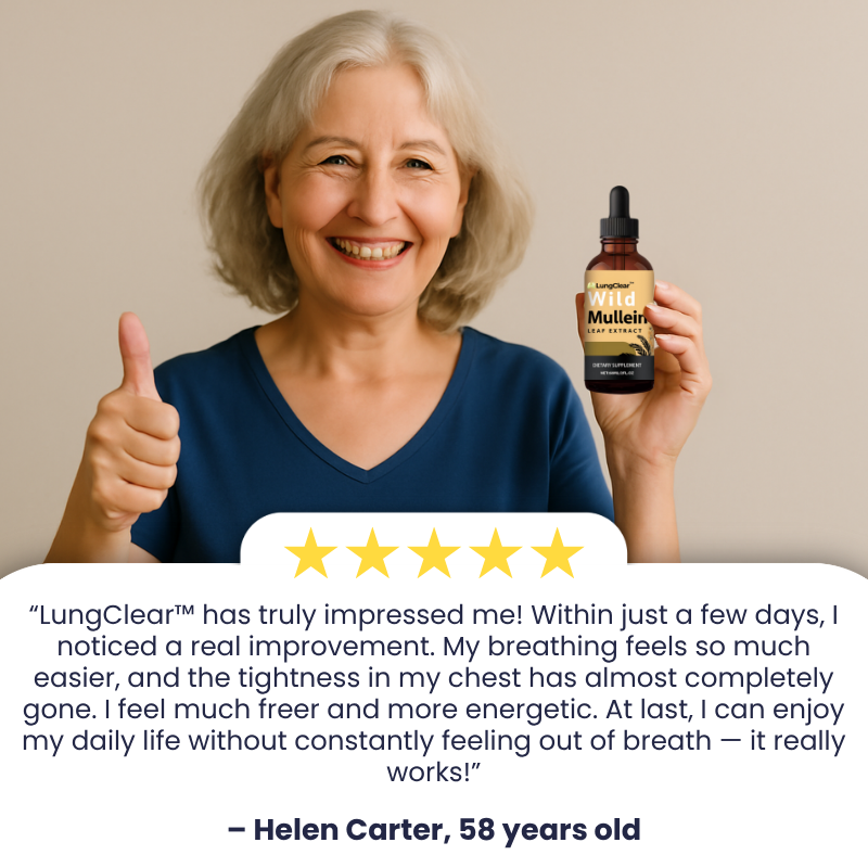 LungClear™ | Eliminate 98% of mucus and breathe freely again in just 3 days!