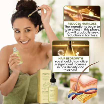 FloraHair™ | Veganic Hair Oil