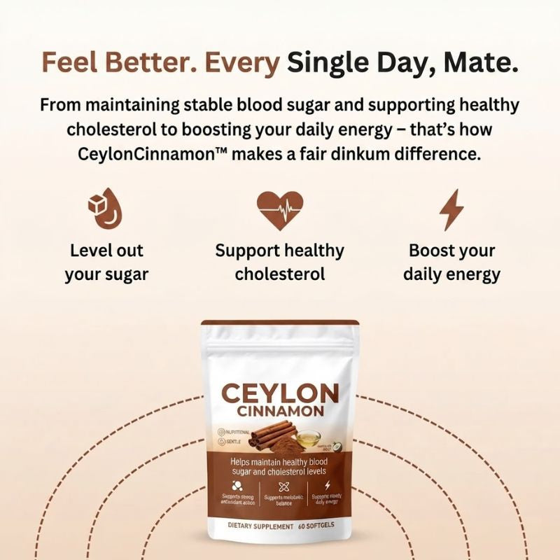 CeylonCinnamon™ | True Ceylon Cinnamon, 7,200mg Equivalent, with MCT Oil