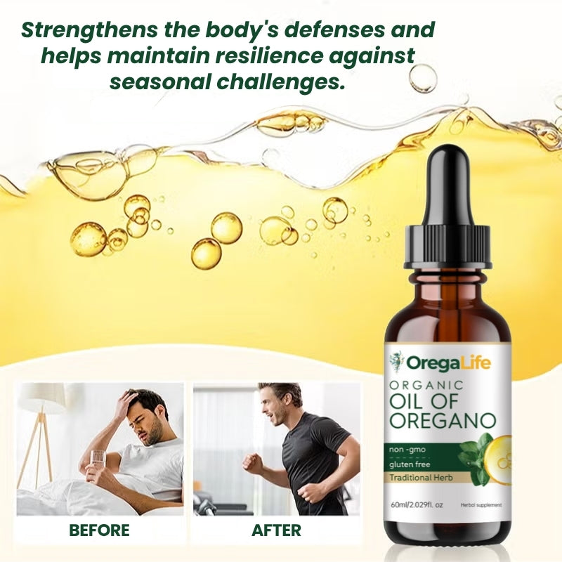 OregaLife™ | Organic Detox Oil Drops for Healthy Digestion