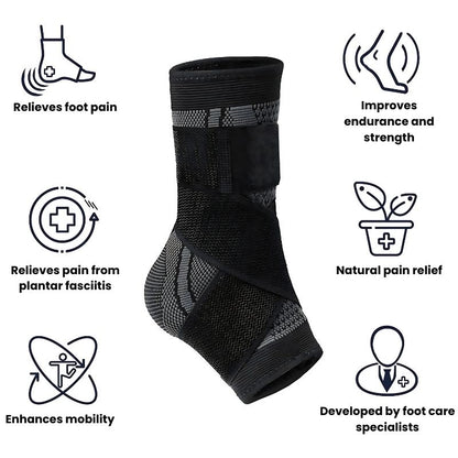 PlantarSupport™ | Plantar Fasciitis Brace with Support Strap