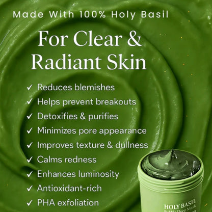 TulsiGlow™ | Holy Basil Bubble Mask