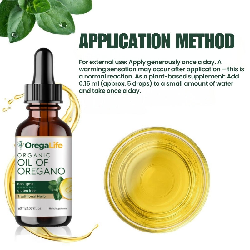 OregaLife™ | Organic Detox Oil Drops for Healthy Digestion