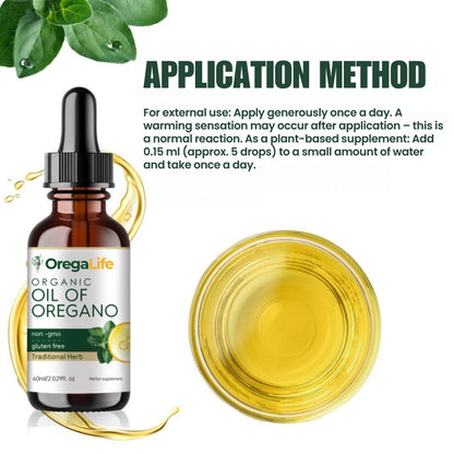 OregaLife™ | Organic Detox Oil Drops for Healthy Digestion