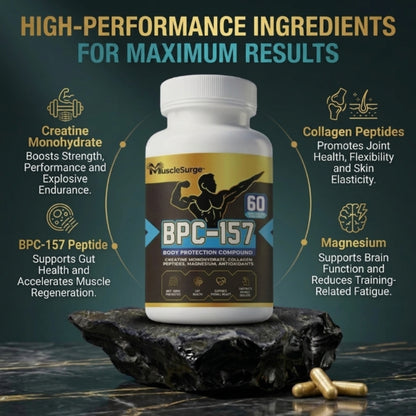 MuscleSurge™ | Muscle-Building Capsules