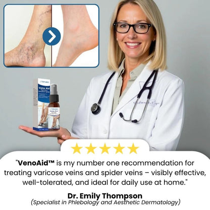 VenoAid™ | Varicose Vein Solution Spray