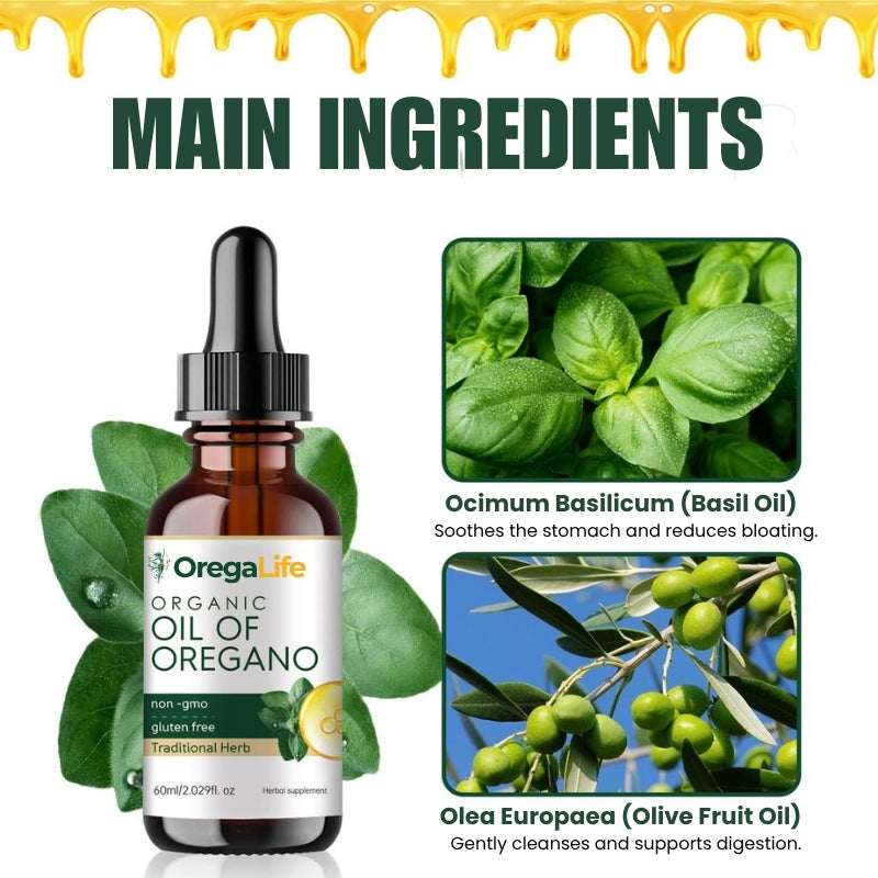 OregaLife™ | Organic Detox Oil Drops for Healthy Digestion