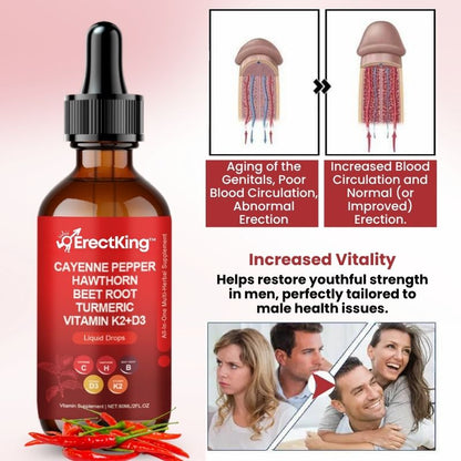 ErectKing™ | Cayenne Drops for Men’s Vitality