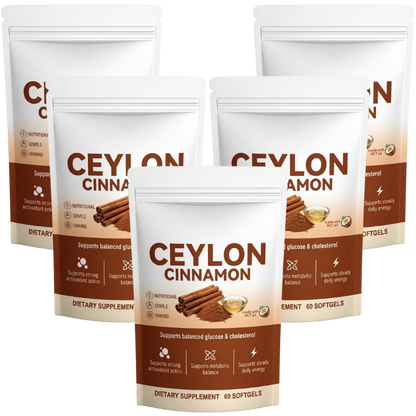 CeylonCinnamon™ | True Ceylon Cinnamon, 7,200mg Equivalent, with MCT Oil