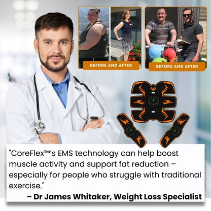 CoreFlex™ | EMS Ab Trainer Body Pad