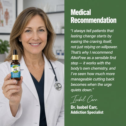 AlkoFree™ | Herbal Alcohol-Reduction Drops