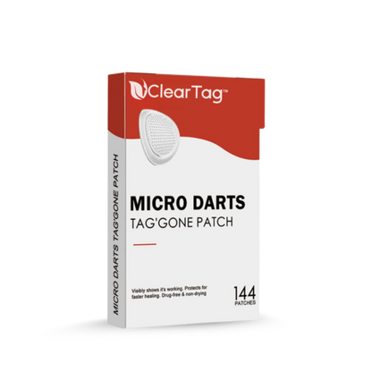 ClearTag™ | Micro Darts Tag Gone Patch
