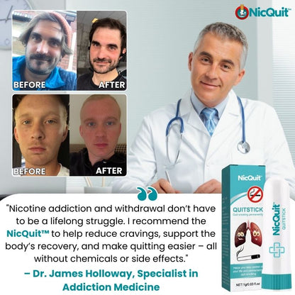 NicQuit™ | Smoking Cessation Inhaler