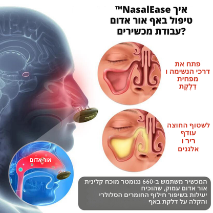 ™NasalEase | היפטרו מאף סתום תוך 15 דקות בלבד!