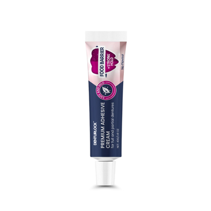 DenturLock™ | Premium Adhesive Cream