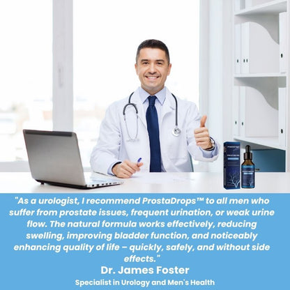 ProstaDrops™ | Drinkable Drops for Prostate Function Support