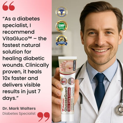 VitaGluco™ | Diabetic Skin Repair Cream