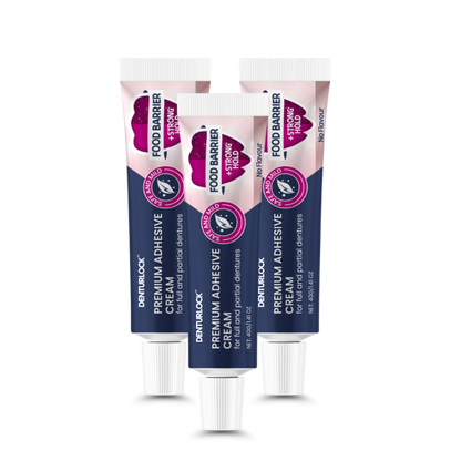 DenturLock™ | Premium Adhesive Cream