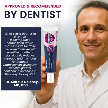 DenturLock™ | Premium Adhesive Cream