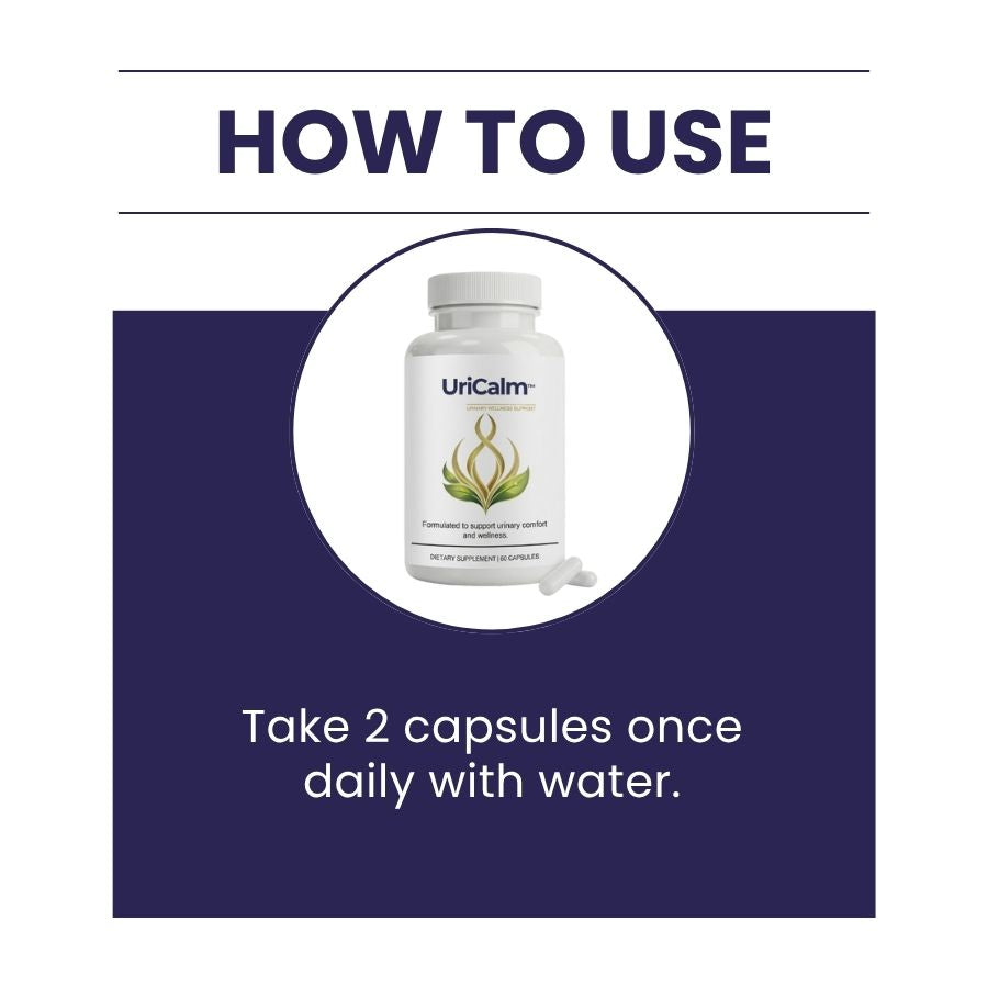 UriCalm™ | Natural Bladder Control Capsules