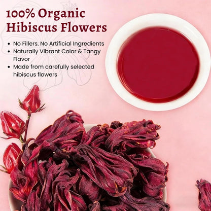 HibiPure™ | Organic Hibiscus Tea Bags