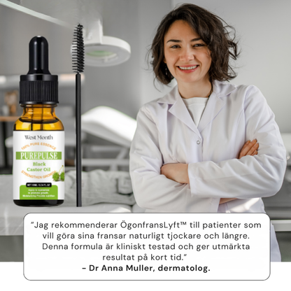 ÖgonfransLyft™ | Uppnå Tjocka och Vackra Ögonfransar på Bara 5 Dagar!