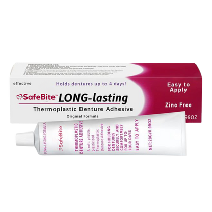 SafeBite™ | Denture Adhesive Cream