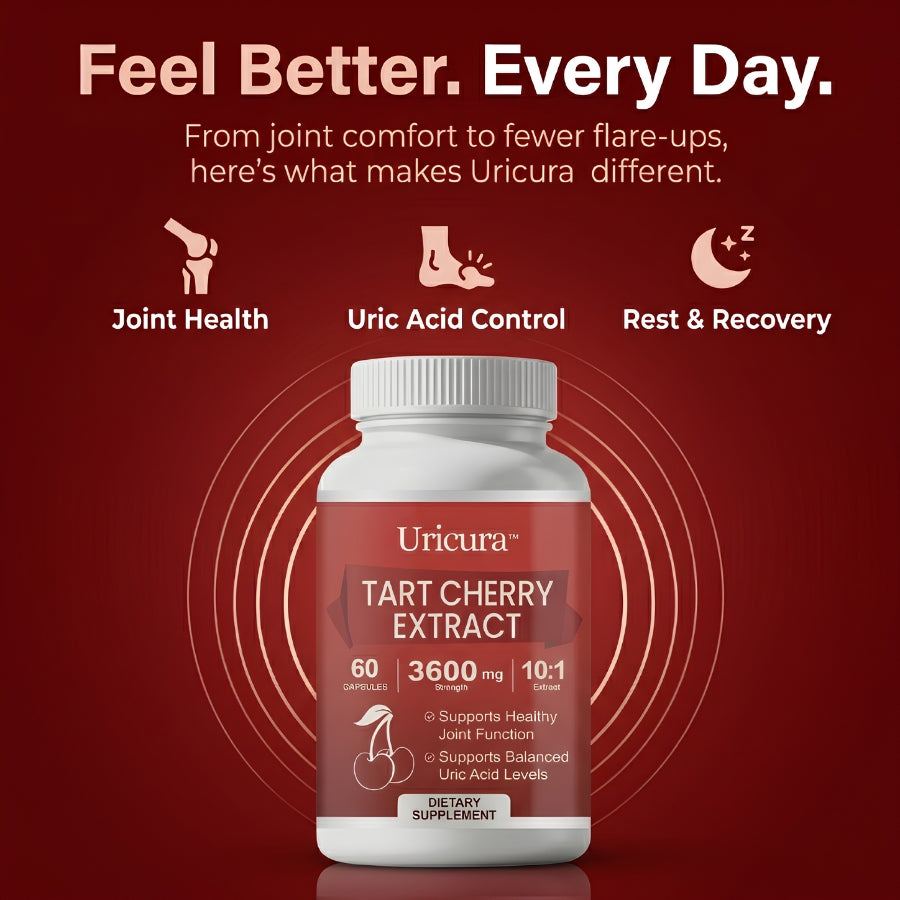 Uricura™ | Gout Support & Joint Comfort Formula