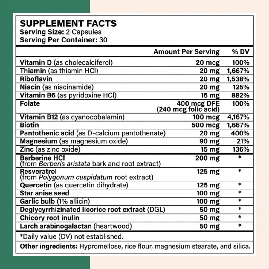 FlowGut™ | Digestive Support Capsules