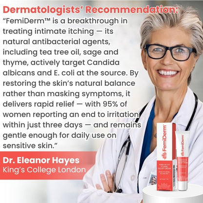FemiDerm™ | Private Itching Relief Cream for Women