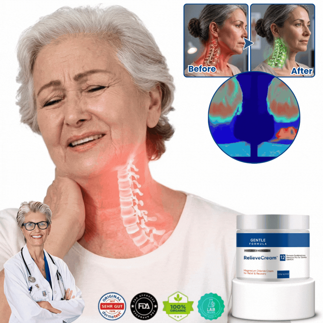 RelieveCream™ | Magnesium Chloride Cream for Relief and Recovery