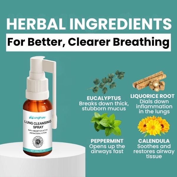 LungPure™ | Herbal Mucus-Clearing Formula