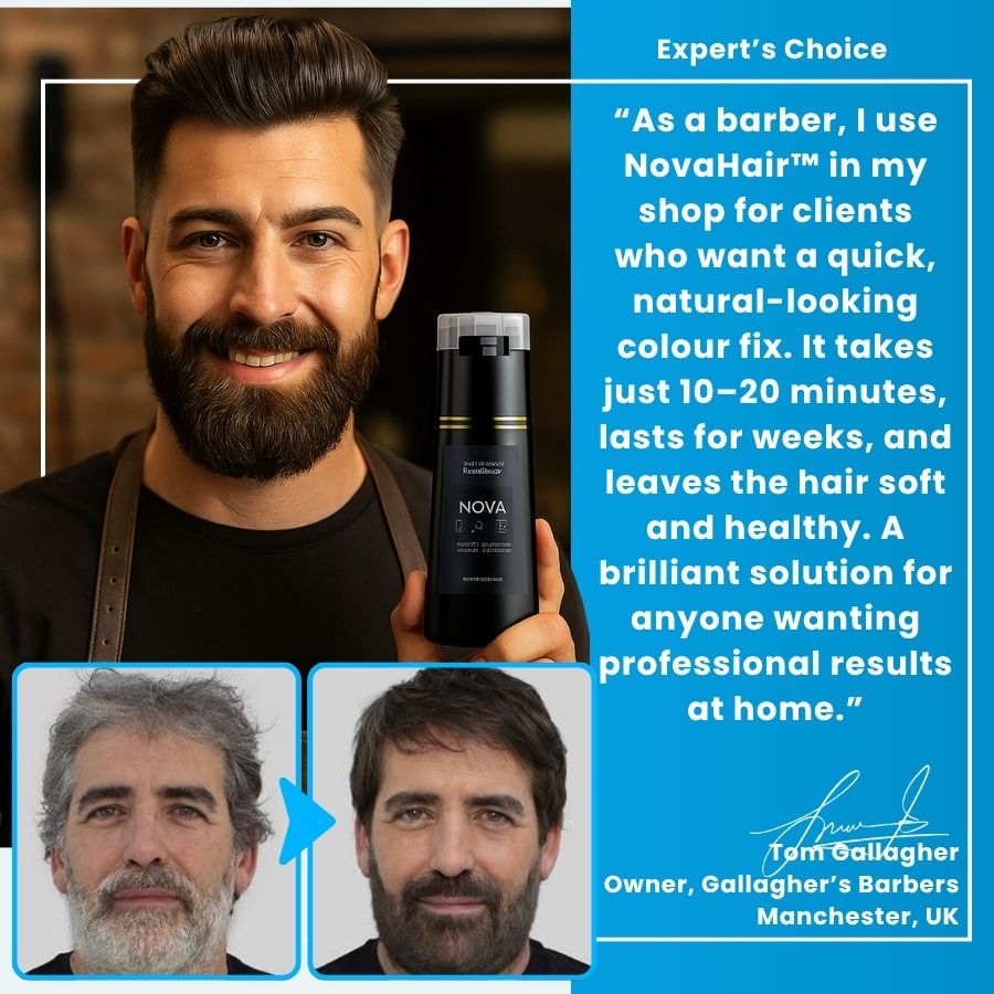 NovaHair™ 10-Minute Colour Wash | Bring Your Hair Colour Back to Life – Right in the Shower!