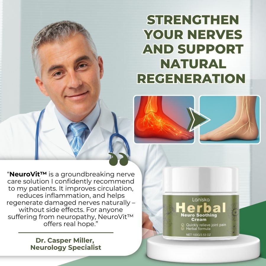 NeuroVit™ | Herbal Neuropathy Soothing Cream