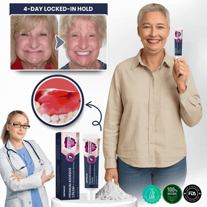 DenturLock™ | Premium Adhesive Cream