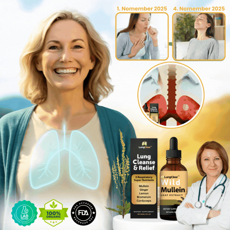 LungClear™ | Eliminate 98% of mucus and breathe freely again in just 3 days!