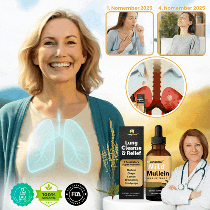 LungClear™ | Eliminate 98% of mucus and breathe freely again in just 3 days!