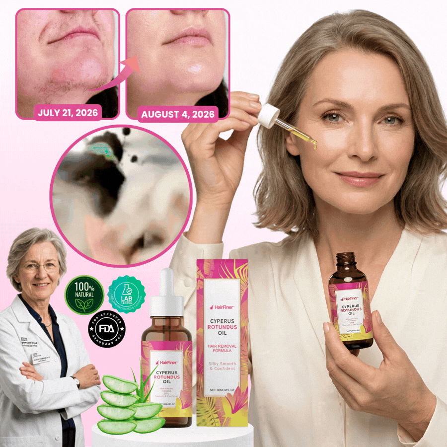HairFiner™ | Cyperus Rotundus Hair Reduction Oil