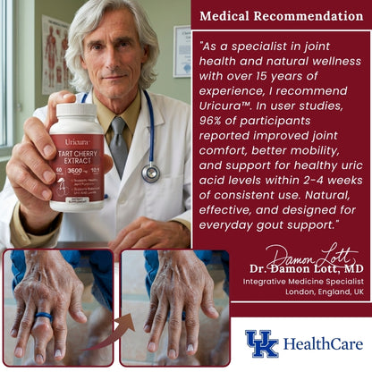 Uricura™ | Gout Support & Joint Comfort Formula