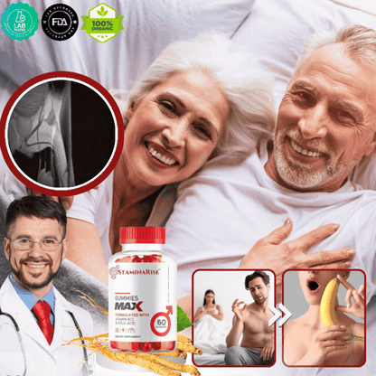 StaminaRise™ Gummy Candies | Increase Penis Size by 5 cm!